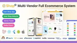 Make Multi-Vendor E-commerce App || Shopo Multivendor eCommerce App source code free download