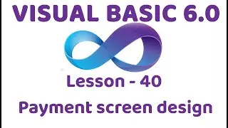 Visual Basic 6.0 | Payment screen design
