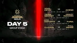 (FIL) 2021 VALORANT Champions - Group Stage - Day 5