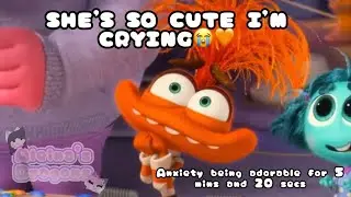 Anxiety being cute for 5 mins and 20 secs | Inside out 2