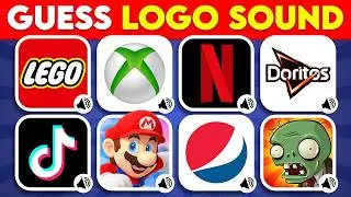 Guess The Logo Sound 🍏🔊 Pepsi, Netflix, McDonald's, Walt Disney, Super Mario