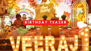 1st Birthday Teaser :Memories Coming Soon❤️ #teaser #birthday #birthdaycelebration #myson #moments