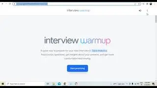 Interview Warm Up by Google - Amazing tool for interview preparation