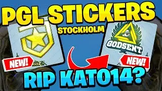 ALL NEW PGL STOCKHOLM MAJOR STICKERS! (FIRST LOOK) - CS:GO