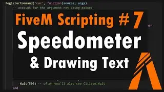 FiveM Scripting #7 - Speedometer & Drawing Text (Tutorial)