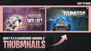 How To Make Battleground Mobile India Thumbnail | Bgmi Thumbnail Tutorial | Thumbnail by DG69