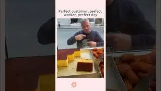Perfect customer, perfect worker, perfect day