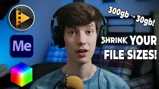 ARCHIVE Blackmagic RAW! SHRINK YOUR FILE SIZES!