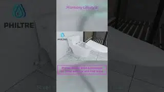 Philtre Heated Bidet Attachment for Toilet with Hot and Cold Water