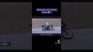 Wang yibo with his motorcycles
