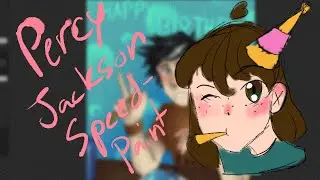 Happy birthday Percy speed paint