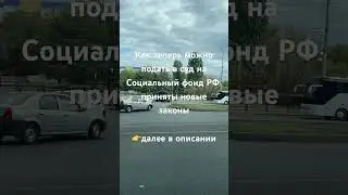 Как теперь можно подать в суд на Социальный фонд РФ: приняты новые законы 👉далее в описании