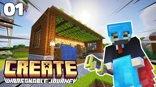 NOSTALGIA | Minecraft Survival #UnbreakableJourney Create 01