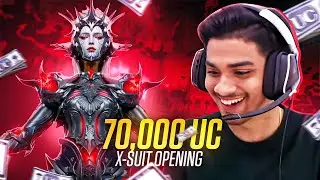 70,000 UC CRATE OPENING🔥 | FINALLY GOT NEW X SUIT 🔥 | REGALTOS : BGMI