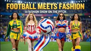 Ultimate World Cup Fashion Show 2026 | National Flag Inspired Outfits & Stadium Runway Spectacle
