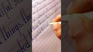 Neat and clean handwriting | #handwriting #calligraphy #youtubeshorts