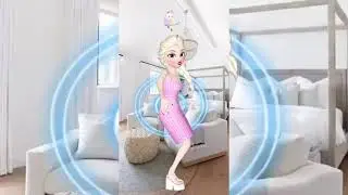 Elsa joins Tiktok Dinero dance challenge