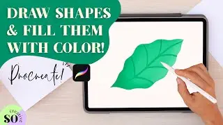 Learn how to draw in Procreate!!