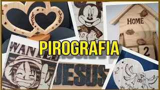 Arte na madeira. Pirografando o Luffy!!!