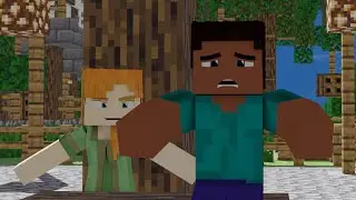 Alex Constantly Scares Steve | Alex and Steve Life | Minecraft Animation