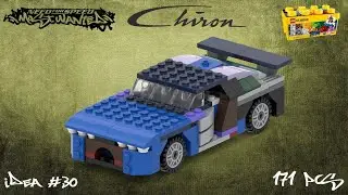 Bugatti Chiron Need For Speed Most Wanted Lego Classic 10696 (Tutorial) IDEA №30