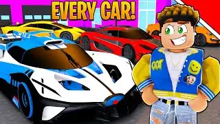 I Bought EVERY CAR And OLD LIMITED In CAR DEALERSHIP TYCOON! (Roblox)
