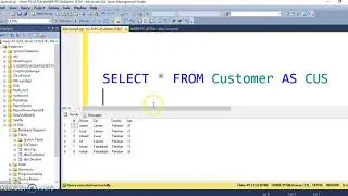 How Use Alias in SQL Server Database Part 27