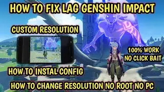 HOW TO CUSTOM RESOLUTION GENSHIN IMPACT NEW 2021