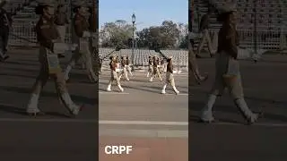 CRPF REPUBLIC DAY PARADE REHEARSAL 2023 