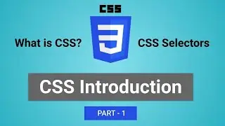 BASICS OF CSS | What is CSS , CSS Selectors | Inline vs Internal vs External CSS | Selectors example