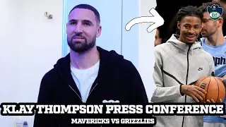 Klay Thompson On Ja Morant ALTERCATION, DIRTY Plays, & More After Mavs LOSS vs Grizzlies