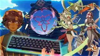 Spiral Abyss with the World's LARGEST Keyboard | Genshin Impact