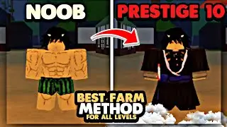 (Noob To Pro) FASTEST EXP Farm Method In Slayers Unleashed 2022! Prestige 10 In One Day!