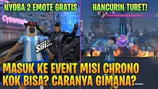 COBAIN 2 EMOTE TERBARU BARENG CHRONO!!! MASUK KE PORTAL WAKTU STARTING ISLAND