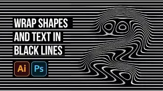 Create a 3D effect with the displacement filter | Adobe Illustrator & Photoshop