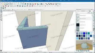 Wall Cap in Home Designer