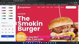 How to create restaurant website with Elementor - wordpress with moon