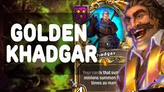 Reno | Golden Khadgar | Hearthstone Battlegrounds