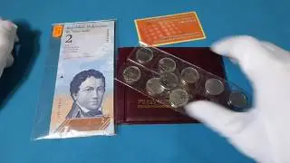 Обзор бон Венесуэлы и монет Приднестровья