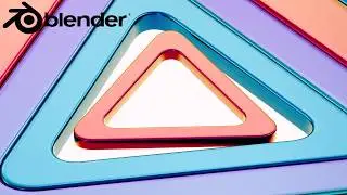 How to Make a Simple Satisfying Infinite Zoom Animation - Blender Tutorial