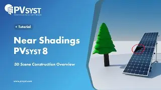 PVsyst 8 _ Near Shadings (3D Scene)