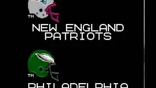 2018 Super Bowl - Tecmo Bowl Simulation - Patriots vs Eagles