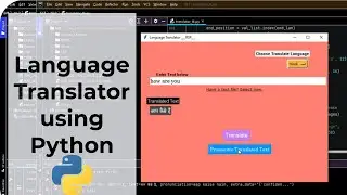 Build Language Translator in Python | How to Make Google Translator Using Python in NLP