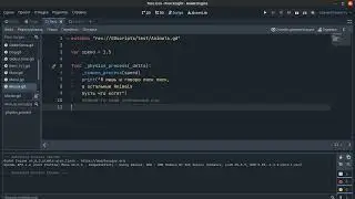 Наследование скрипта Godot GDScript
