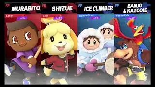 Super Smash Bros. Ultimate Amiibo Battle Balloons vs Duos