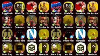 Poppy Playtime Chapter 1, Hide in The Backroom, Horror Face, Garten Shooter, Backrooms Battle 3D...