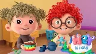 Gyurmával játszani oly mókás | Gyurma dal | HeyKids - Gyerekdalok és mondókák