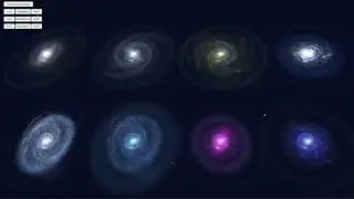 Unity Plugin Space Galaxys And Nebula Creator---Preview