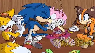 Mini Comic Sonamy ❤ Sonic Boom 💋 KISS (English) 👉
