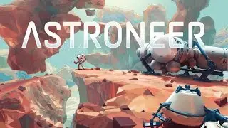 Astroneer строим шаттл и вылет в космос №3
